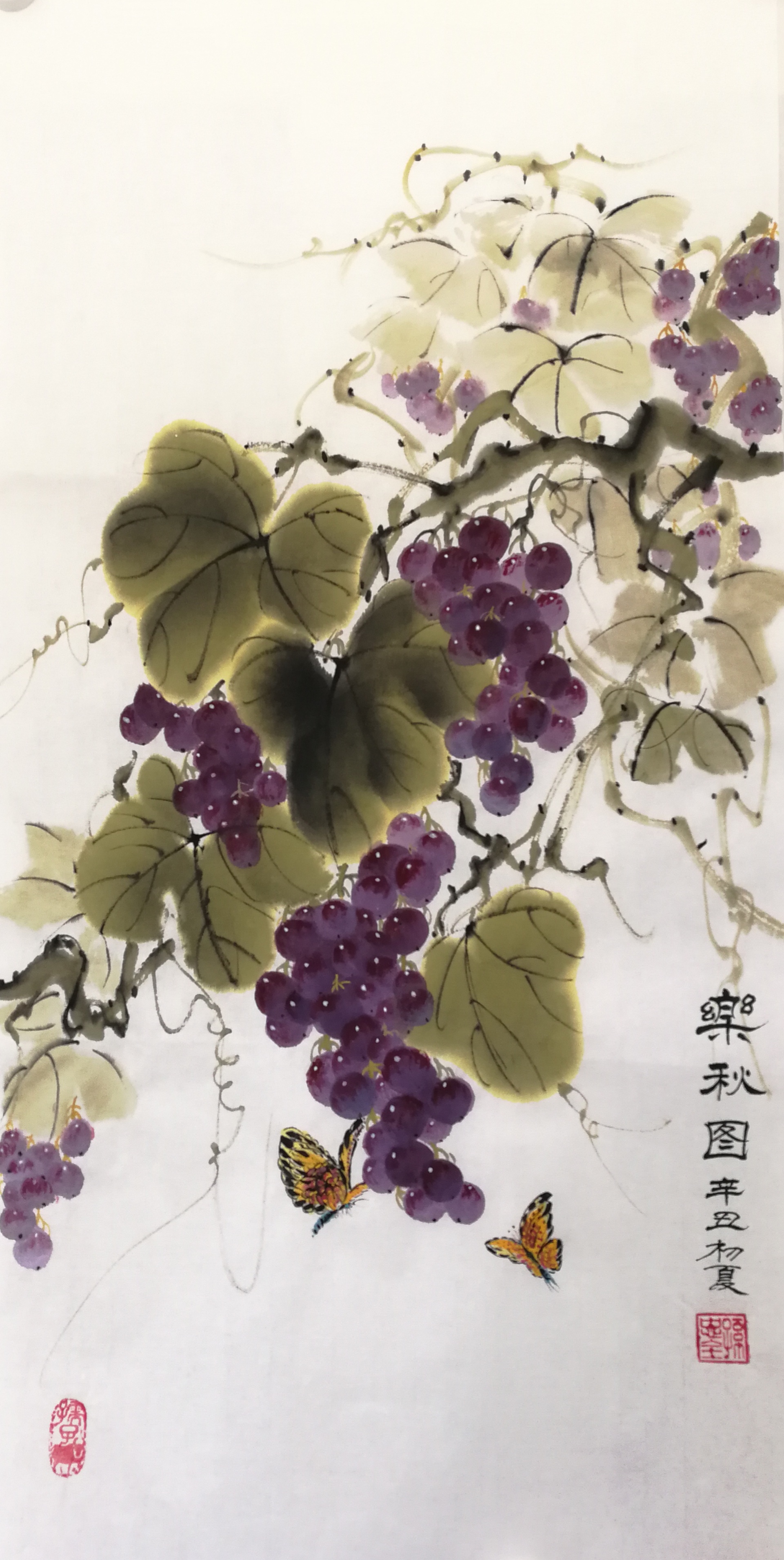 作者：孙忠全 《乐秋图》  单位：金盘子航电公司